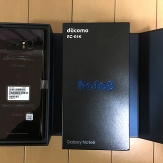 【新品未使用】SIMロック解除済み Galaxy Note8 S...