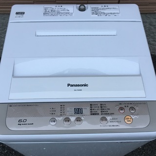 ２０１６年製　パナソニック全自動洗濯機 　NA-F60B9　６ｋ...