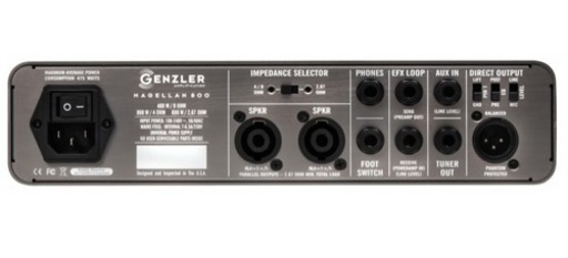 800W高出力のベースヘッドアンプ【MAGELLAN 公式 800】新品 