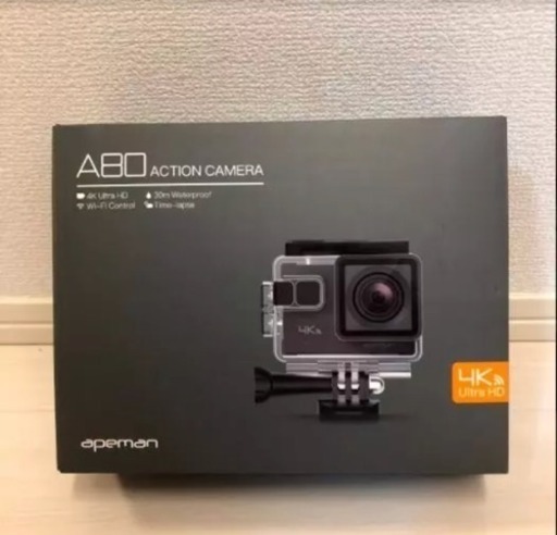 【大特価！！】APEMAN アクションカメラ 4K 手ブレ補正