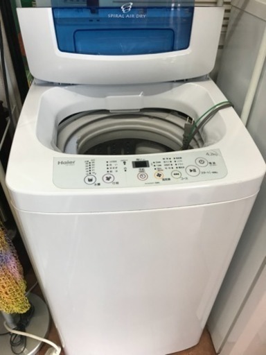 洗濯機 2013年製 ハイアール