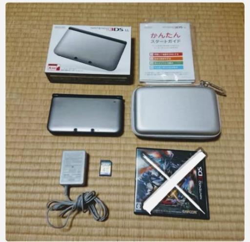 Nintendo 3DS LL　ケース付き