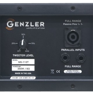 Genzler 12inchウーファー700WコンパクトキャビネットMG-212T新品