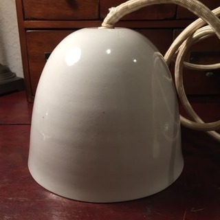 陶器製 アンティーク ランプ