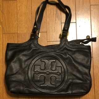 お値下げしました！Tory Burch ブラックレザーバッグ 保存袋付き♡