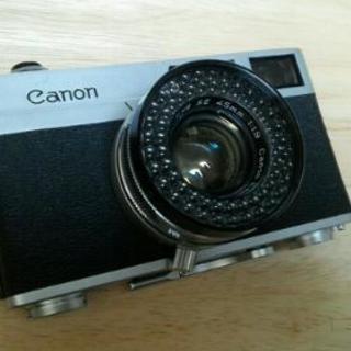 【終了】CanonフィルムカメラCanonet(動作未確認)