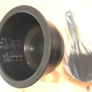 ほぼ未使用】三菱 3合炊IH炊飯器 本炭釜 NJ-KW061-K