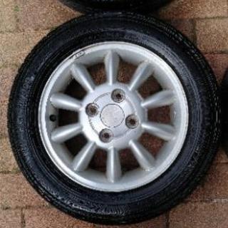 155/65R13 アルミホイール＆タイヤ4本