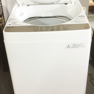中古☆TOSHIBA 洗濯機 2016年製 5.0K - 生活家電
