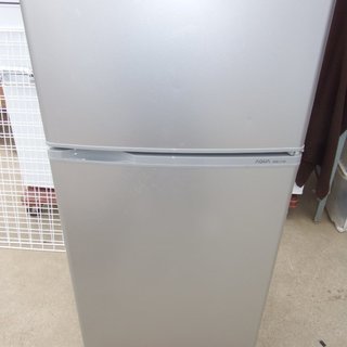 アクア 109L 2ドア冷蔵庫（直冷式）アーバンシルバーAQUA...