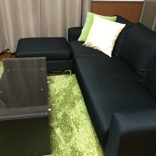 3人掛けソファ&テーブルセット