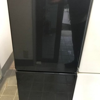 ノンフロント 冷凍冷蔵庫(黒)2014年製☆ユーイング