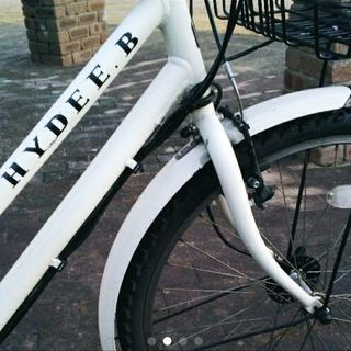 HYDEE B ハイディー 電動自転車 2人乗り VERY ホワイト 子供乗せ 