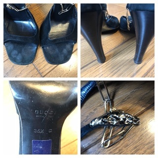 ♪希望価格コメント下さい♪GUCCI ブラックミュールサンダル♡