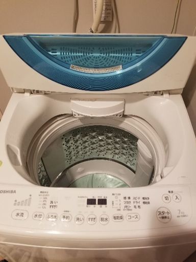 値下げしました！TOSHIBAの洗濯機７kgをお譲りします！おまけで洗濯洗剤の詰め替え用もお付けします！