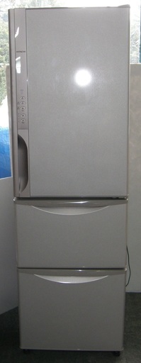 3ドア冷蔵庫「真空チルド」（315L） ライトブラウン／2015年製