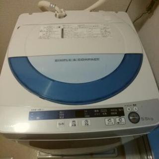 SHARP 洗濯機5.5kg　2015製