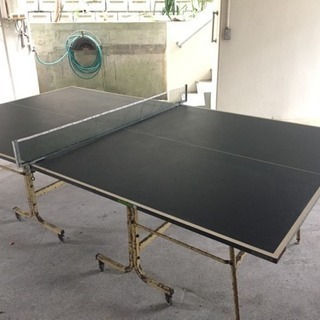 SAN-EI 型式 HH2中古 (折りたたみ式 卓球台)