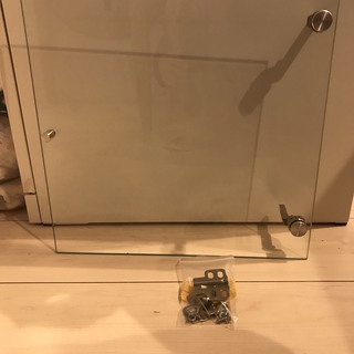 IKEA TRABY トレービー ガラス扉 3枚