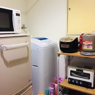 冷蔵庫、洗濯機、テレビ、自転車などがほしいですか