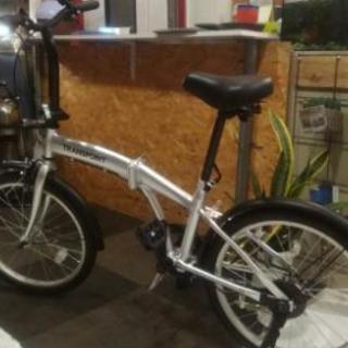 折りたたみ自転車 [美品!新古車!]20インチ折りたたみ自転車