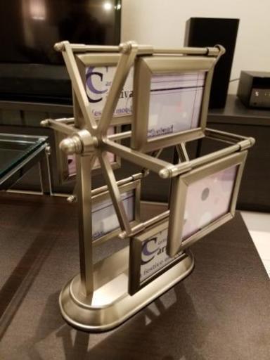 未使用値下げ 回る観覧車写真立てフォトフレーム Yu 鷺沼のインテリア雑貨 小物 写真立て フォトフレーム の中古あげます 譲ります ジモティーで不用品の処分