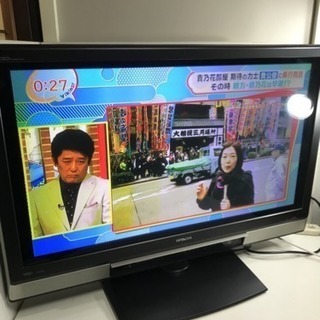 日立37型プラズマテレビ【HDD内蔵 録画機能付き】 chateauduroi.co