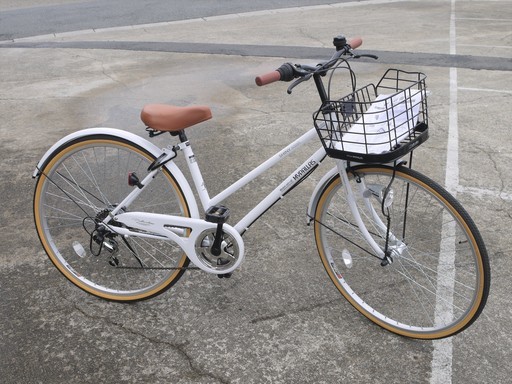 マイパラス  26インチ ギア付き 自転車 美品 今年購入品 ママチャリ 軽快車