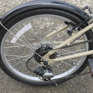 ダホン SUV D6 2017モデル 鍵 ライト付き 定価30000円以上 状態良 DAHON 折り畳み 自転車 