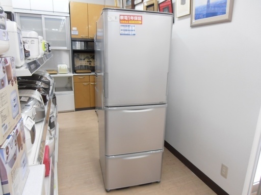 安心の1年保証付！2016年製SHARPの3ドア両開き冷蔵庫です！