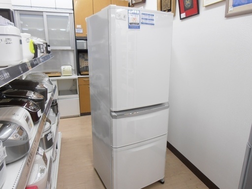 安心の6ヶ月保証付！2013年製MITSUBISHIの3ドア冷蔵庫です！