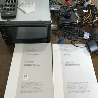 クラリオン NX502 タッチパネル