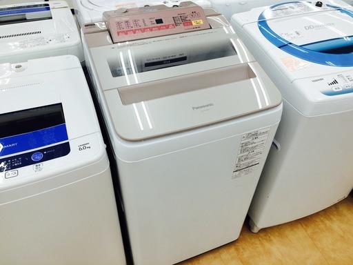 12ヶ月保証対象！Panasonic（パナソニック）全自動洗濯機新入荷しました！