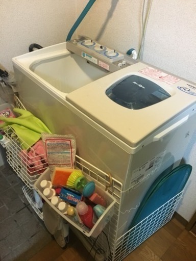 【3/26まで】二層式洗濯機 日立 PS-60-AS