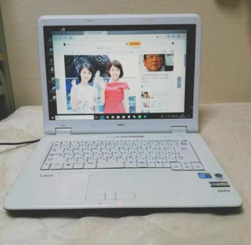 美品！LAVIE LL550T/500G/4G/Win10/Officeアドビ他