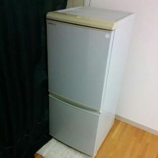 SHARP製　2ドア冷凍冷蔵庫　無料！