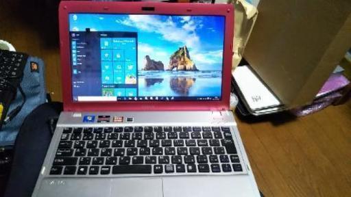 (完売御礼、茅ヶ崎市)女子向き 自分パソコン ピンクなVAIO 11.6inch