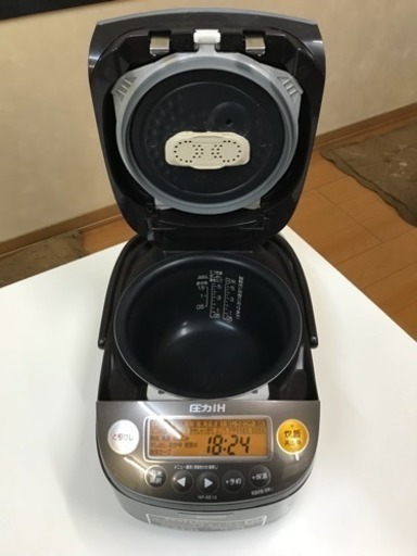 象印　ZOJIRUSHI　圧力IH炊飯器　極め炊き　NP-BE10　ダークブラウン　鉄器コートプラチナ厚釜　動作OK