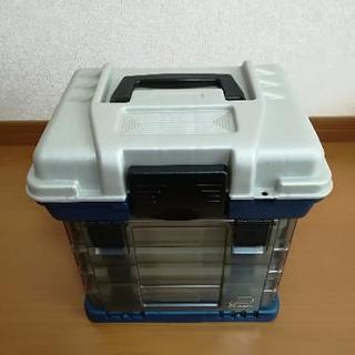 【値下げ】プラノ 4段ボックス付工具箱 ツールボックス ルアー ケース