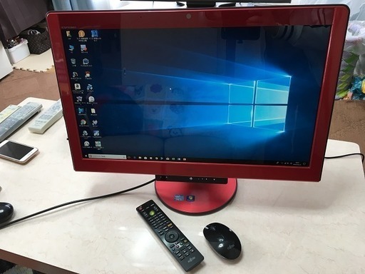 中古良品 美品   富士通 ESPRIMO FH/76/CD ルビーレッド Core i5  HDDTB新品 メモリ4GB