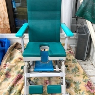 使用少 リクライニング シャワーチェア 介護 入浴 キャリー 動作確認済み
