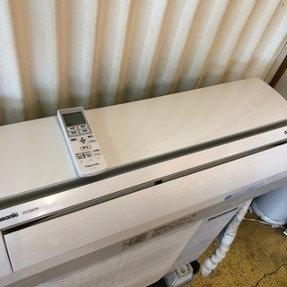 美品に近い ルームエアコン6畳 冷暖房 Panasonic CS-220CFR