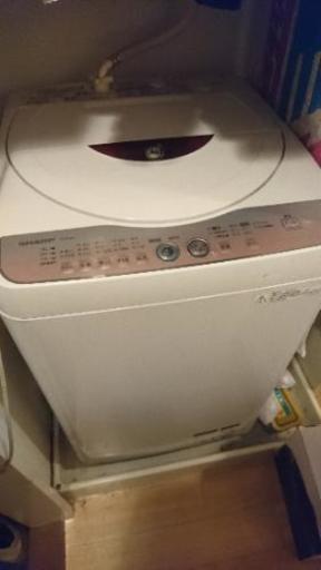 シャープ 洗濯機 6kg ES-GE60L