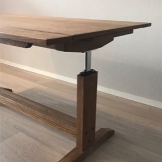 Momo naturalの昇降式 伸長式テーブル (sa-ya) 名古屋の家具の中古 
