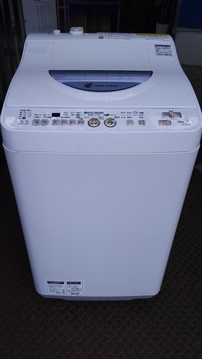 ［Sharp洗濯機］5.5キロES-TG55L⁑リサイクルショップヘルプ