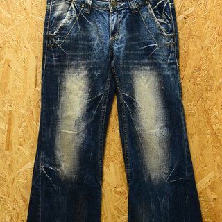 メンズサイズm Wcm Loritaロリータジーンズ バギーデニム 股下77cm のっち 北浦和のジーンズ デニム メンズ の中古 古着あげます 譲ります ジモティーで不用品の処分