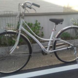[ブリヂストン]27インチ自転車ホワイト