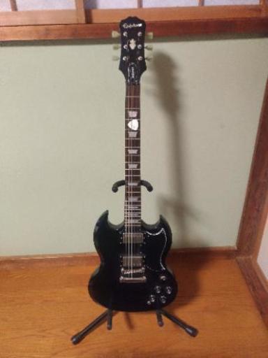 epiphone sg pro スタンド付き