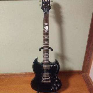  epiphone sg pro スタンド付き