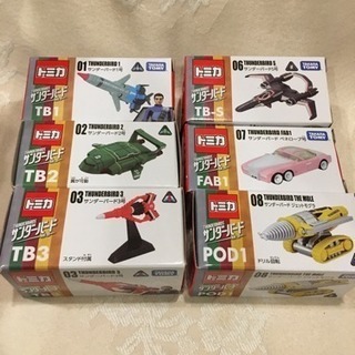 【3日間限定】 トミカ サンダーバードシリーズ6台セット